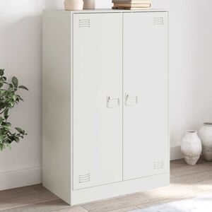 BONNEVIE Sideboard Cupboar,Buffet,Kitchen Storage Cabinet White 67x39x107 cm Steel VSVS74487 BONNEVIE Sideboard Cupboar,Buffet,Kitchen Storage Cabinet White 67x39x107 cm Steel VSVS74487
