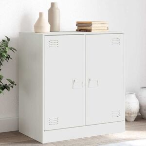 BONNEVIE Sideboard Cupboar,Buffet,Kitchen Storage Cabinet White 67x39x73 cm Steel VSVS60779 BONNEVIE Sideboard Cupboar,Buffet,Kitchen Storage Cabinet White 67x39x73 cm Steel VSVS60779
