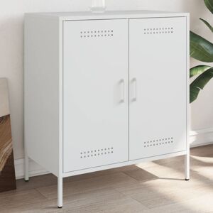 BONNEVIE Sideboard Cupboar,Buffet,Kitchen Storage Cabinet White 68x39x79 cm Steel VSVS69316 BONNEVIE Sideboard Cupboar,Buffet,Kitchen Storage Cabinet White 68x39x79 cm Steel VSVS69316