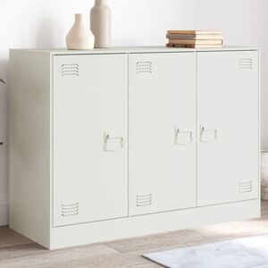 BONNEVIE Sideboard Cupboar,Buffet,Kitchen Storage Cabinet White 99x39x73 cm Steel VSVS56020 BONNEVIE Sideboard Cupboar,Buffet,Kitchen Storage Cabinet White 99x39x73 cm Steel VSVS56020