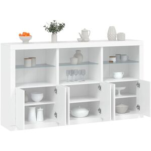 BONNEVIE Sideboard Cupboar,Buffet,Kitchen Storage Cabinet with led Lights White 181.5x37x100 cm VSVS31805 BONNEVIE Sideboard Cupboar,Buffet,Kitchen Storage Cabinet with led Lights White 181.5x37x100 cm VSVS31805