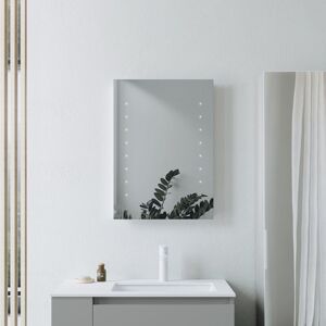 Signature Chloe Battery Operated LED Bathroom Mirror 700mm H x 500mm W Signature Chloe Battery Operated LED Bathroom Mirror 700mm H x 500mm W