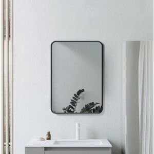 Signature Olivia Rectangular Bathroom Mirror 800mm H x 600mm W - Matt Black Signature Olivia Rectangular Bathroom Mirror 800mm H x 600mm W - Matt Black