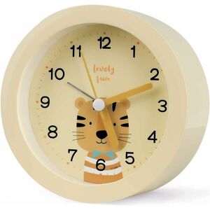 HOOPZI Silent Alarm Clocks Bedside Children's Alarm Clock Cute Cartoon Alarm Clock with Nightlight for Bedroom, Living Room, Study Room, Travel Alarm Clock HOOPZI Silent Alarm Clocks Bedside Children's Alarm Clock Cute Cartoon Alarm Clock with Nightlight for Bedroom, Living Room, Study Room, Travel Alarm Clock