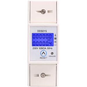 CSPARKV Single Phase Energy Meter 5-80A 230V 50Hz Single Phase lcd Backlit Energy Meter KWh Meter din Rail Mount DDS015 Watt KWh Meter CSPARKV Single Phase Energy Meter 5-80A 230V 50Hz Single Phase lcd Backlit Energy Meter KWh Meter din Rail Mount DDS015 Watt KWh Meter
