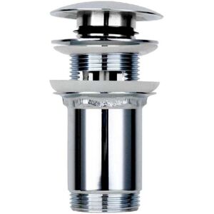 YMYNY Sink plug Pop-up plug with automatic overflow Universal drain plug made of stainless steel MUMU YMYNY Sink plug Pop-up plug with automatic overflow Universal drain plug made of stainless steel MUMU