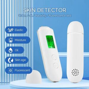 TLILY Skin Moisture Tester Smart Water and Oil LCD Display Meter Fluorescent Agent Detector TLILY Skin Moisture Tester Smart Water and Oil LCD Display Meter Fluorescent Agent Detector