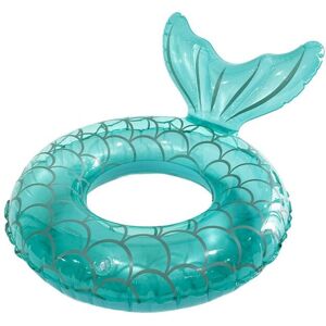 Cyslmuk - S(Lake Blue Fishtail)Child Size Inflatable Swim Ring, Durable Round Inflatable with Handle Air Mattress Inflatable Pool Raft Floating Cyslmuk - S(Lake Blue Fishtail)Child Size Inflatable Swim Ring, Durable Round Inflatable with Handle Air Mattress Inflatable Pool Raft Floating