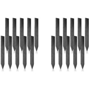 TLILY Slate Plant Label Markers Garden Tags for Vegetables Or 15X2cm, 20 Pieces TLILY Slate Plant Label Markers Garden Tags for Vegetables Or 15X2cm, 20 Pieces