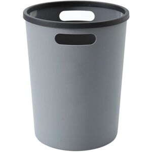 Groofoo - Small Trash Can Open Top Garbage Cans for Kitchen Office Dorm Bathroom Waste Basket for Compact Tight Spaces Round Trash Bin Grey Groofoo - Small Trash Can Open Top Garbage Cans for Kitchen Office Dorm Bathroom Waste Basket for Compact Tight Spaces Round Trash Bin Grey