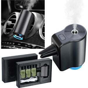 Smart Car Air Freshener Diffuser, Refillable Car Aroma Diffuser with 3 Bottles of Essential Oil (Cologne) Mumu Smart Car Air Freshener Diffuser, Refillable Car Aroma Diffuser with 3 Bottles of Essential Oil (Cologne) Mumu