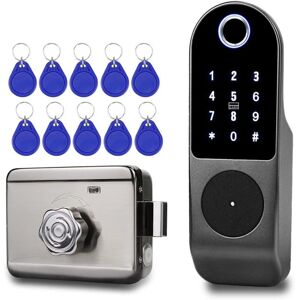 Gotrays - Smart Electronic Biometric Fingerprint Lock with Virtual Password Wechat qr Code Fingerprint Lock for Bedroom Home Security Gotrays - Smart Electronic Biometric Fingerprint Lock with Virtual Password Wechat qr Code Fingerprint Lock for Bedroom Home Security
