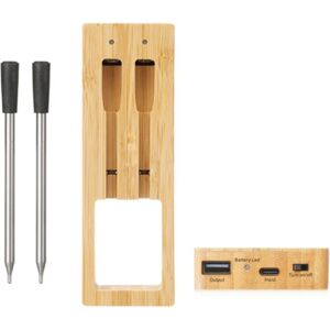 Tlily - Smart Meat Thermometer Wireless Food Bluetooth with Alert for Smoker bbq Kitchen Air Fryer Oven Tlily - Smart Meat Thermometer Wireless Food Bluetooth with Alert for Smoker bbq Kitchen Air Fryer Oven