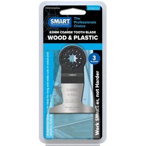 SMART ST63CJ3 Starlock 63mm Japanese Tooth Multi Tool Blades Pack Of 3 SMART ST63CJ3 Starlock 63mm Japanese Tooth Multi Tool Blades Pack Of 3