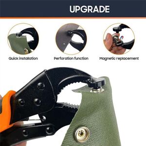 TLILY Snap Fastener Kit Adjustable Pliers for Buttons,Snap Tool with Button Set Boat Covers,Canvas TLILY Snap Fastener Kit Adjustable Pliers for Buttons,Snap Tool with Button Set Boat Covers,Canvas