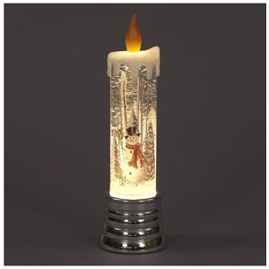 Snowtime - Christmas Water Candle with Snowman - Battery Operated Snowtime - Christmas Water Candle with Snowman - Battery Operated
