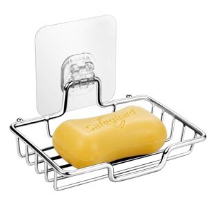 Rosier - Soap Dish, No Drilling Sponge Holder, Stainless Steel, for Kitchen, Bathroom Rosier - Soap Dish, No Drilling Sponge Holder, Stainless Steel, for Kitchen, Bathroom