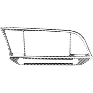 Tlily - Soft Carbon Fiber for Hyundai Elantra 2017 2018 2019 2020 Center Console Navigation Cover Trim Panel Frame Accessories Tlily - Soft Carbon Fiber for Hyundai Elantra 2017 2018 2019 2020 Center Console Navigation Cover Trim Panel Frame Accessories