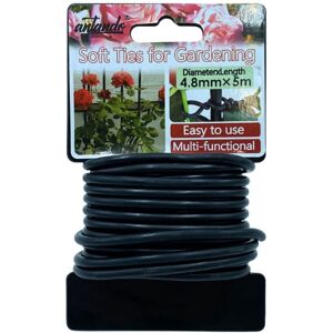 Gardenskill - Soft Twist Gardening Plant Ties for Tomatoes, Vines, Shrubs and Climbing Flowers - 5 Metre Roll (Pack of 5) Gardenskill - Soft Twist Gardening Plant Ties for Tomatoes, Vines, Shrubs and Climbing Flowers - 5 Metre Roll (Pack of 5)
