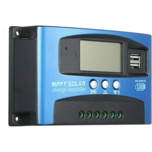 Arnault - Solar and Wind Regulator mppt Solar Charge Controller Dual usb lcd Display Auto Solar Cell Panel Charger Regulator, 40A - 40A Arnault - Solar and Wind Regulator mppt Solar Charge Controller Dual usb lcd Display Auto Solar Cell Panel Charger Regulator, 40A - 40A