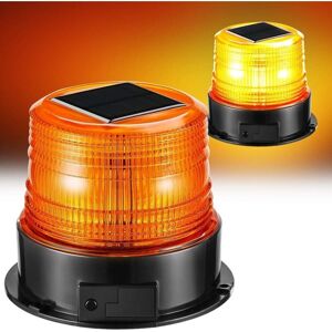 TINOR Solar led Strobe Light, Amber & Magnetic Emergency Flashing Light, Rotating Warning Light for Vehicle Truck, Steady Burning 4 Different Modes TINOR Solar led Strobe Light, Amber & Magnetic Emergency Flashing Light, Rotating Warning Light for Vehicle Truck, Steady Burning 4 Different Modes