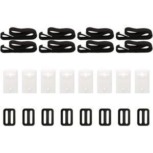 Memkey - Solar pool cover mounting kit, 8 solar cover straps, kit with universal spiral straps for attaching the solar cover, for in-ground swimming Memkey - Solar pool cover mounting kit, 8 solar cover straps, kit with universal spiral straps for attaching the solar cover, for in-ground swimming