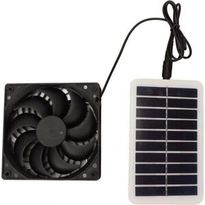 Ymyny - Solar Powered Panel Exhaust Fan 15W Solar Panel Fan for Greenhouse Pet House mumu Ymyny - Solar Powered Panel Exhaust Fan 15W Solar Panel Fan for Greenhouse Pet House mumu