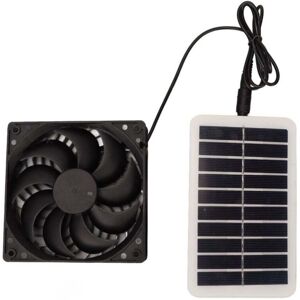 Ymyny - Solar Powered Panel Exhaust Fan 15W Solar Panel Fan for Greenhouse Pet House mumu Ymyny - Solar Powered Panel Exhaust Fan 15W Solar Panel Fan for Greenhouse Pet House mumu