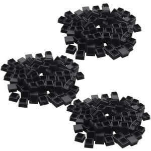 TLILY Sourcingmap? Plastic Square Tube Inserts End Blanking Caps 20mm x 20mm 100pcs Black X3 I107257 TLILY Sourcingmap? Plastic Square Tube Inserts End Blanking Caps 20mm x 20mm 100pcs Black X3 I107257
