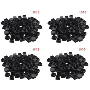 TLILY Sourcingmap? Plastic Square Tube Inserts End Blanking Caps 20mm x 20mm 100pcs Black X4 I107257 TLILY Sourcingmap? Plastic Square Tube Inserts End Blanking Caps 20mm x 20mm 100pcs Black X4 I107257