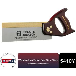 Spear & Jackson Spear&jackson - Woodworking Tenon Saw 10' x 13pts, Traditional Professional Spear & Jackson Spear&jackson - Woodworking Tenon Saw 10' x 13pts, Traditional Professional