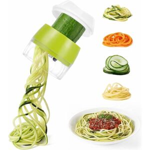 BRIDAY Spiral Vegetable Slicer, 3 in 1 Vegetable Spaghetti Spiral Slicer, Vegetable Spiral Slicer for Zucchini Noodles, Spaghetti, Carrots, Cucumbers BRIDAY Spiral Vegetable Slicer, 3 in 1 Vegetable Spaghetti Spiral Slicer, Vegetable Spiral Slicer for Zucchini Noodles, Spaghetti, Carrots, Cucumbers