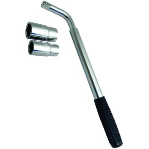 Memkey - SS5324 Car Wheel Socket Wrench - Extendable Handle - Socket Sizes: 17mm, 19mm, 21mm, 23mm - Fits All Standard Vehicles Memkey - SS5324 Car Wheel Socket Wrench - Extendable Handle - Socket Sizes: 17mm, 19mm, 21mm, 23mm - Fits All Standard Vehicles