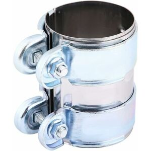 Dewdat - Stainless Steel Exhaust Hose Clamp Car Muffler Pipe Clamps Muffler Pipe Connector Cat Pipe Clamp With Bolts Dewdat - Stainless Steel Exhaust Hose Clamp Car Muffler Pipe Clamps Muffler Pipe Connector Cat Pipe Clamp With Bolts