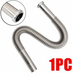 Soleil - Stainless Steel Flexible Siphon, Flexible Drain Pipe for Sink, Bathroom, Kitchen, Water Tube Soleil - Stainless Steel Flexible Siphon, Flexible Drain Pipe for Sink, Bathroom, Kitchen, Water Tube