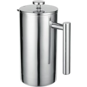 IKODM Stainless Steel French Press 1 Liter (5 Cups) Double Wall Insulated Thermos Coffee Maker Coffee Press with Replacement Filters and Instructions IKODM Stainless Steel French Press 1 Liter (5 Cups) Double Wall Insulated Thermos Coffee Maker Coffee Press with Replacement Filters and Instructions