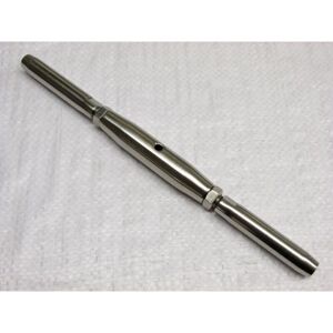 Securefix Direct - Stainless Steel Rigging Screw with Terminal Each End M6 (3MM Wire Cable Railing Balustrade) Securefix Direct - Stainless Steel Rigging Screw with Terminal Each End M6 (3MM Wire Cable Railing Balustrade)