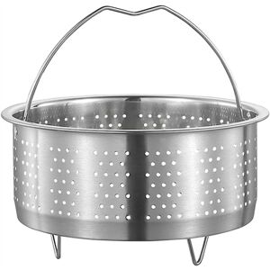 TLILY Stainless Steel Steamer Basket Metal Insert Steaming Rack Vegetables Fruit Colander Strainer with Handle TLILY Stainless Steel Steamer Basket Metal Insert Steaming Rack Vegetables Fruit Colander Strainer with Handle