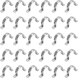 IKODM Stainless Steel u Type Hose Clamp, Semi-Circular Air Water Pipe Clamp, Water Pipe Fasteners - 60mm IKODM Stainless Steel u Type Hose Clamp, Semi-Circular Air Water Pipe Clamp, Water Pipe Fasteners - 60mm