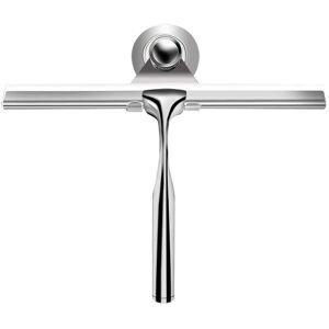 BEIJIYI Stainless Steel Window Squeegee with Replacement Blade for Cleaning Bathroom Mirror Glass, Zinc Alloy, Silver 1 BEIJIYI Stainless Steel Window Squeegee with Replacement Blade for Cleaning Bathroom Mirror Glass, Zinc Alloy, Silver 1