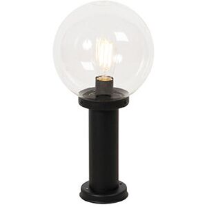 QAZQA Outdoor Garden Light - Stainless Steel Sphere - 50cm - IP44 QAZQA Outdoor Garden Light - Stainless Steel Sphere - 50cm - IP44