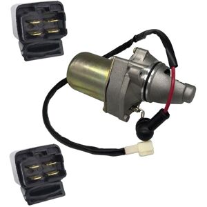 Tlily - Starter Motor & Relay for Suzuki atv LT80 Quadsport 1987-2006 Kawasaki atv KFX80 2003-2006, 31100-40B01 31100-40B00 Tlily - Starter Motor & Relay for Suzuki atv LT80 Quadsport 1987-2006 Kawasaki atv KFX80 2003-2006, 31100-40B01 31100-40B00