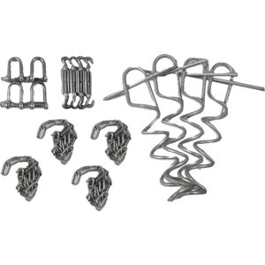 Securefix Direct - Static Caravan Chain Down Kit with Screw Picket Anchors (Soft Base Tether) Securefix Direct - Static Caravan Chain Down Kit with Screw Picket Anchors (Soft Base Tether)