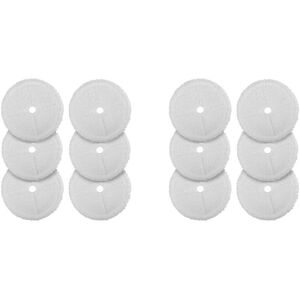TLILY Steam Mops Pads Replacement for Bissell 3115 2859 Series SpinWave Wet and Dry Robot Vacuum Reusable Pad 12 Pack TLILY Steam Mops Pads Replacement for Bissell 3115 2859 Series SpinWave Wet and Dry Robot Vacuum Reusable Pad 12 Pack