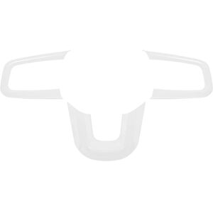 Tlily - Steering Wheel Cover Trim Interior Accessories Decoration for 2018-2021 Jeep Wrangler jl Gladiator jt (White) Tlily - Steering Wheel Cover Trim Interior Accessories Decoration for 2018-2021 Jeep Wrangler jl Gladiator jt (White)