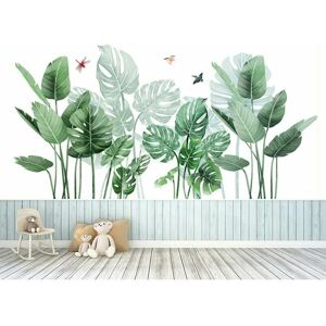 TRIMEC Stickers Muraux Plante Tropical Autocollant,Stickers Muraux Tropicaux Plante Feuille Palmier,Plante Verts Décoration Murale Chambre Salon Bureau (0) TRIMEC Stickers Muraux Plante Tropical Autocollant,Stickers Muraux Tropicaux Plante Feuille Palmier,Plante Verts Décoration Murale Chambre Salon Bureau (0)