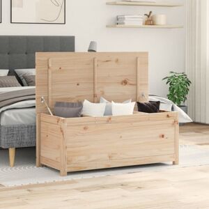 Bonnevie - Storage Box 110x50x45.5 cm Solid Wood Pine VSVS493038 Bonnevie - Storage Box 110x50x45.5 cm Solid Wood Pine VSVS493038