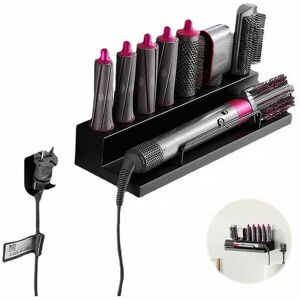 Hoopzi - Storage Holder for Dyson Airwrap with Magnetic, No Punching, Hair Dryer Holder, Wall Mount for Dyson Airwrap Styler, Curling Iron Compatible Hoopzi - Storage Holder for Dyson Airwrap with Magnetic, No Punching, Hair Dryer Holder, Wall Mount for Dyson Airwrap Styler, Curling Iron Compatible