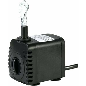 Soleil - Submersible Water Pump, 600L/H 8W Water Pump, for Aquarium Tabletop Fountains, Pond Water Gardens and Hydroponic Systems, with 2 Nozzles, Soleil - Submersible Water Pump, 600L/H 8W Water Pump, for Aquarium Tabletop Fountains, Pond Water Gardens and Hydroponic Systems, with 2 Nozzles,