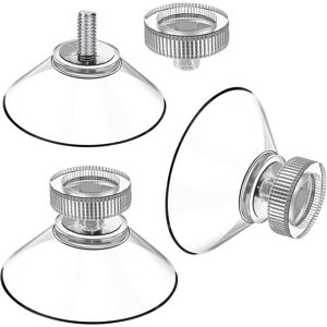 Memkey - Suction cup set with 25 suction cups ø 40 mm M4 - Transparent suction cups with knurled nut Memkey - Suction cup set with 25 suction cups ø 40 mm M4 - Transparent suction cups with knurled nut